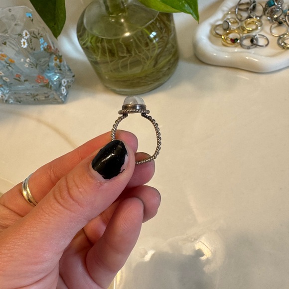 Moonstone ring - Picture 6 of 8